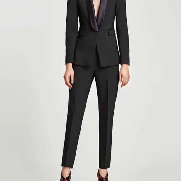 Zara Pants - Tuxedo pants with side Detail Zara Pants - Tuxedo pants with side Detail